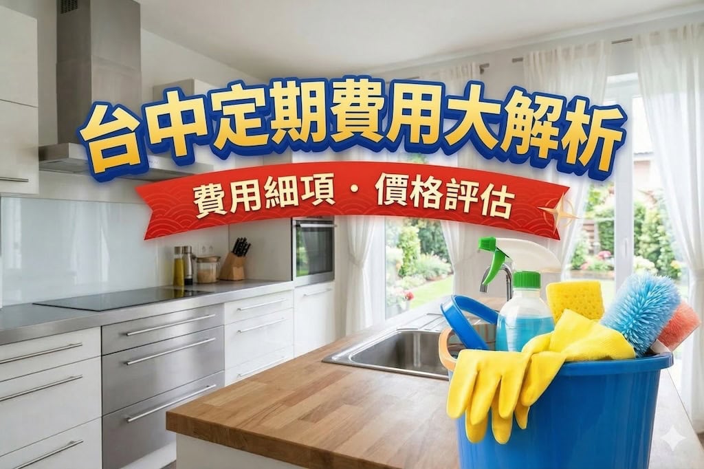 Read more about the article 台中居家清潔價格：西屯、北屯、南屯定期清潔與彈性次數方案解析